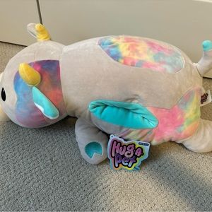 Kellytoy hug a pet rainbow cow Bnwt